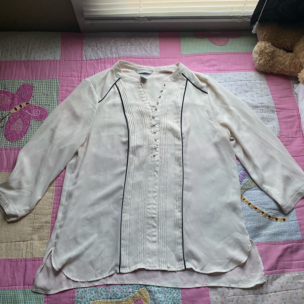 H&M Beige Blouse